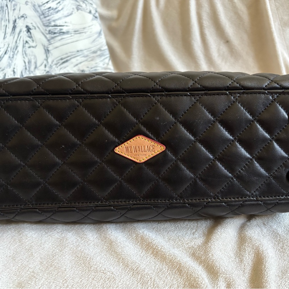 LEATHER MZ Wallace Medium Box Tote - Picture 6 of 6